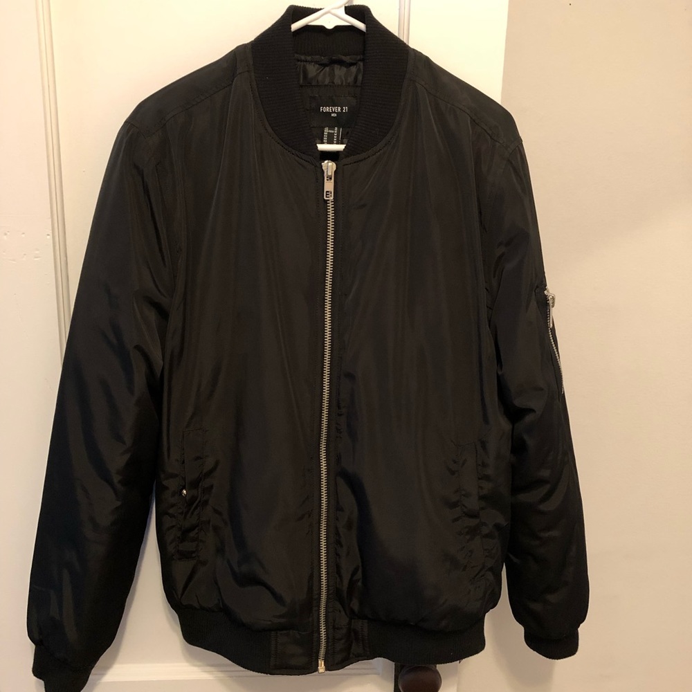 Men’s Forever 21 Bomber Jacket